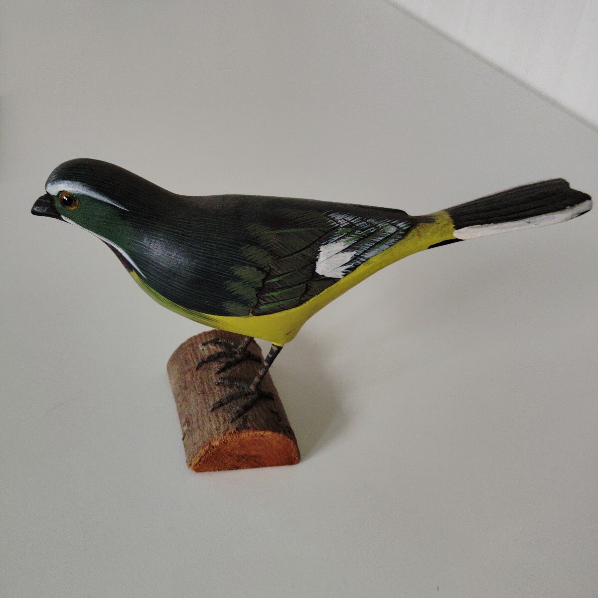 鳥 置物 インテリア 木彫り拍卖