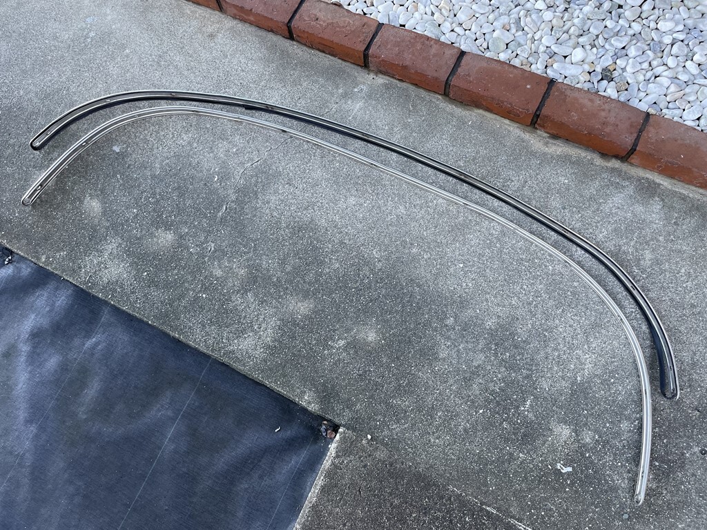 ポルシェ356C・バンパーモール前後ジャンク扱いにて★旧車・古い・昭和レトロ・旧い・クラシック・ヴィンテージ・クーペ・オープンカー拍卖