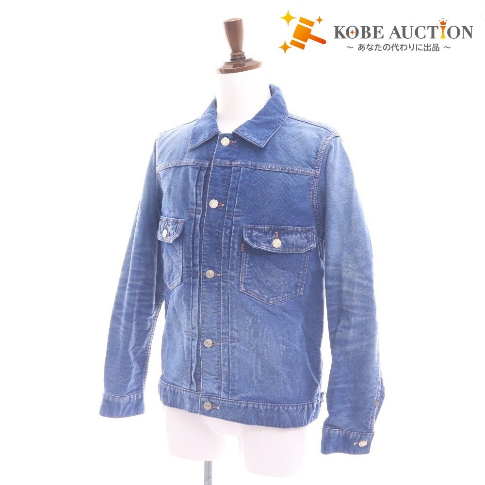 ■ デラックスウエア デニムジャケット ジージャン DX402A-IC アウター メンズ 40 ブルー拍卖