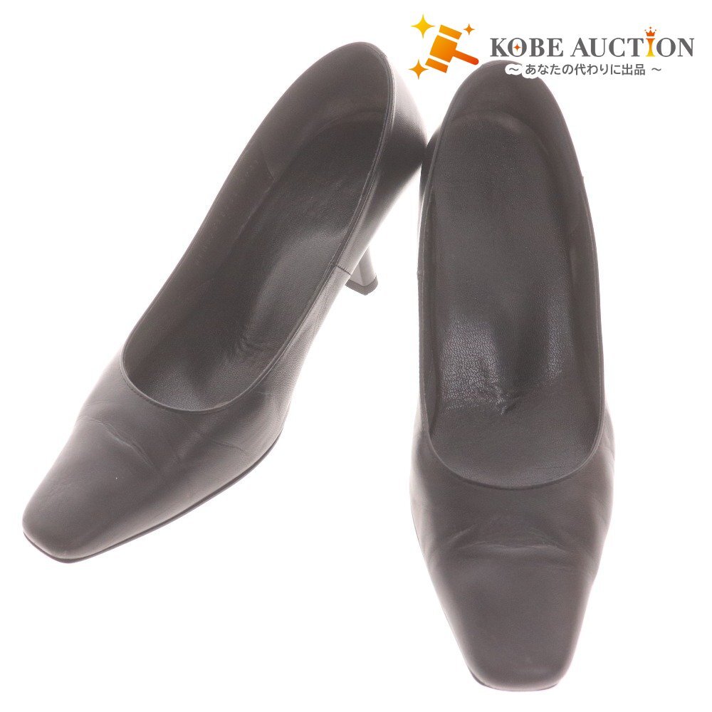 ■ ワコール パンプス ハイヒール 靴 サクセスウォーク レディース 24 1/2 ブラック 付属品付き拍卖
