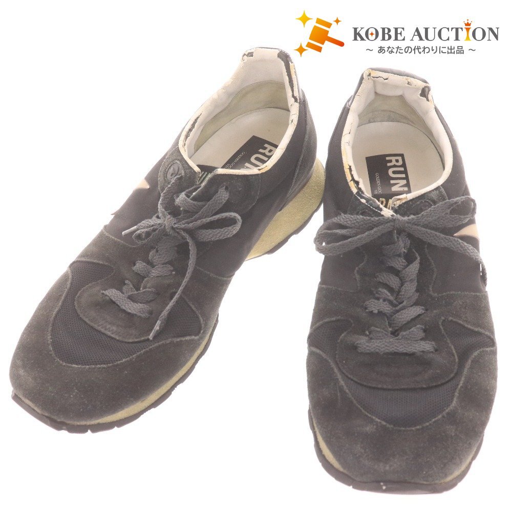 ■ ゴールデングース デラックスブランド スニーカー シューズ 靴 ランニングシューズ メンズ 42 (27.0cm相当)ブラック拍卖