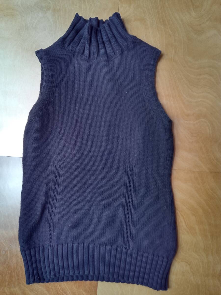 ★DKNY ダナ・キャラン・ニューヨーク タンクトップ ニット【美品】綿100%拍卖
