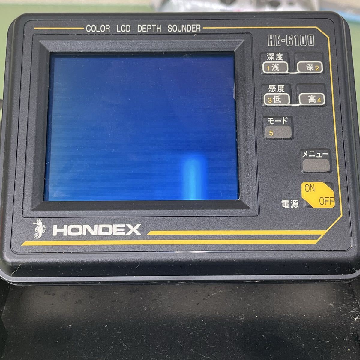 ◆ 10 本田電子 魚探 ホンデックス HE-6000 バス ワカサギ ボート拍卖
