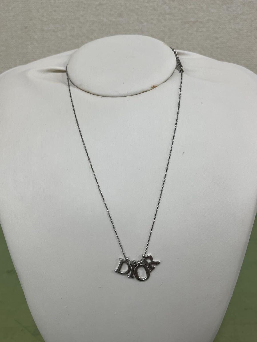$ 2 CD DIOR ロゴ クリスチャンディオール ネックレス拍卖