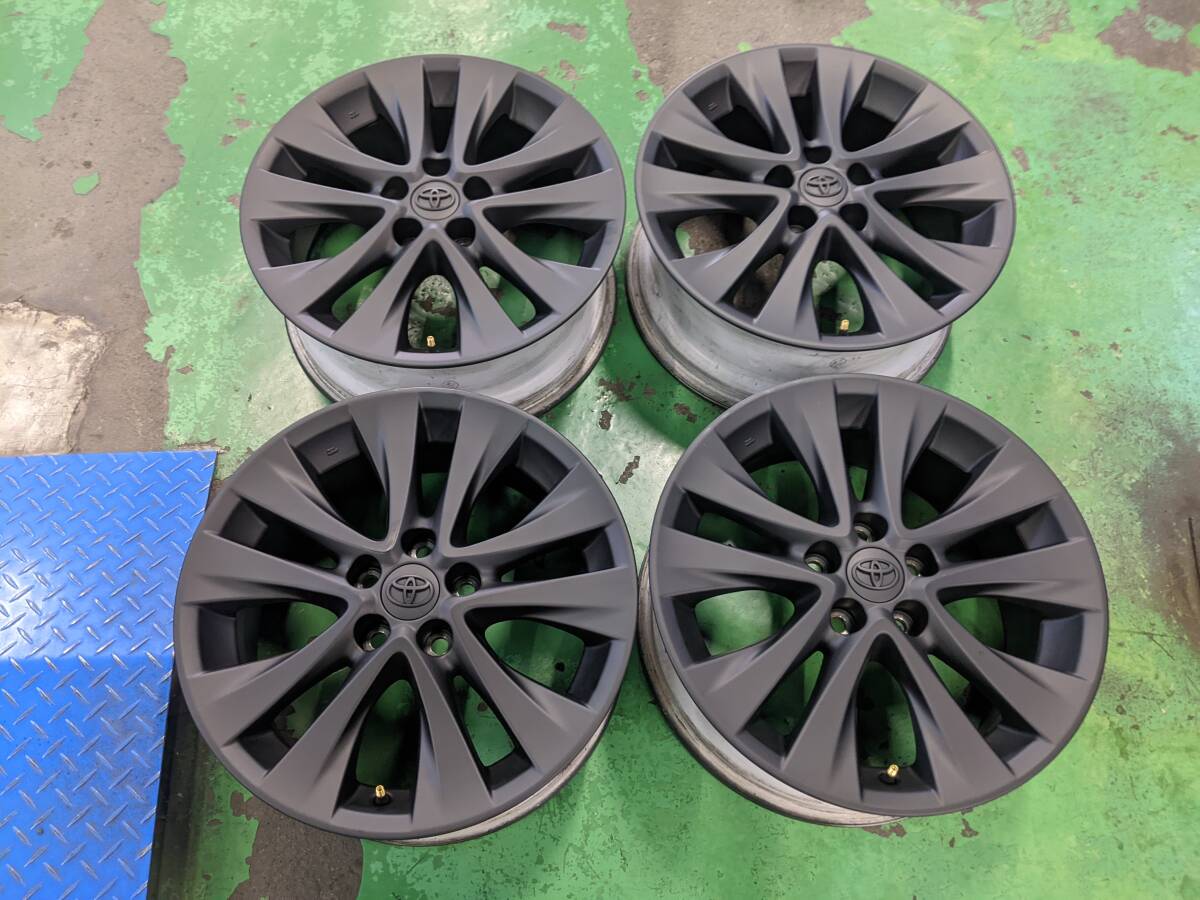来店受け渡し歓迎♪【トヨタ純正アルミ アルファード ヴェルファイア適合】 スタッドレス用にいかがでしょうか。 1点限りです。拍卖