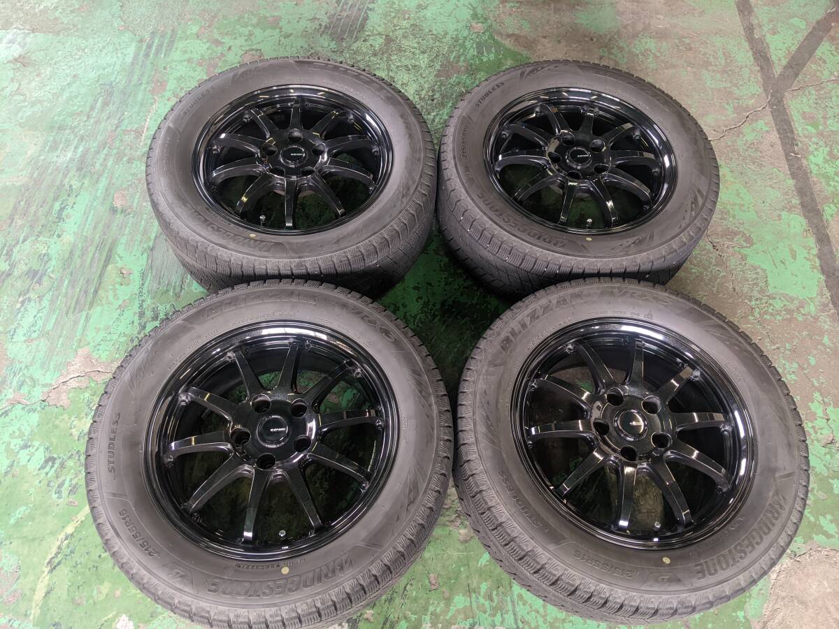 来店受け渡し歓迎♪215/55R16【ホンダ インサイト ZE4 シビック FC1 セダン適合サイズ】 スタッドレスセットです。拍卖