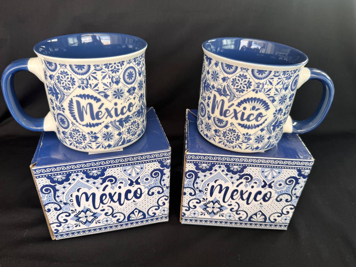 "MEXICO" メキシコ ビックコーヒーカップ / maki HOME デザイン/送料無料拍卖