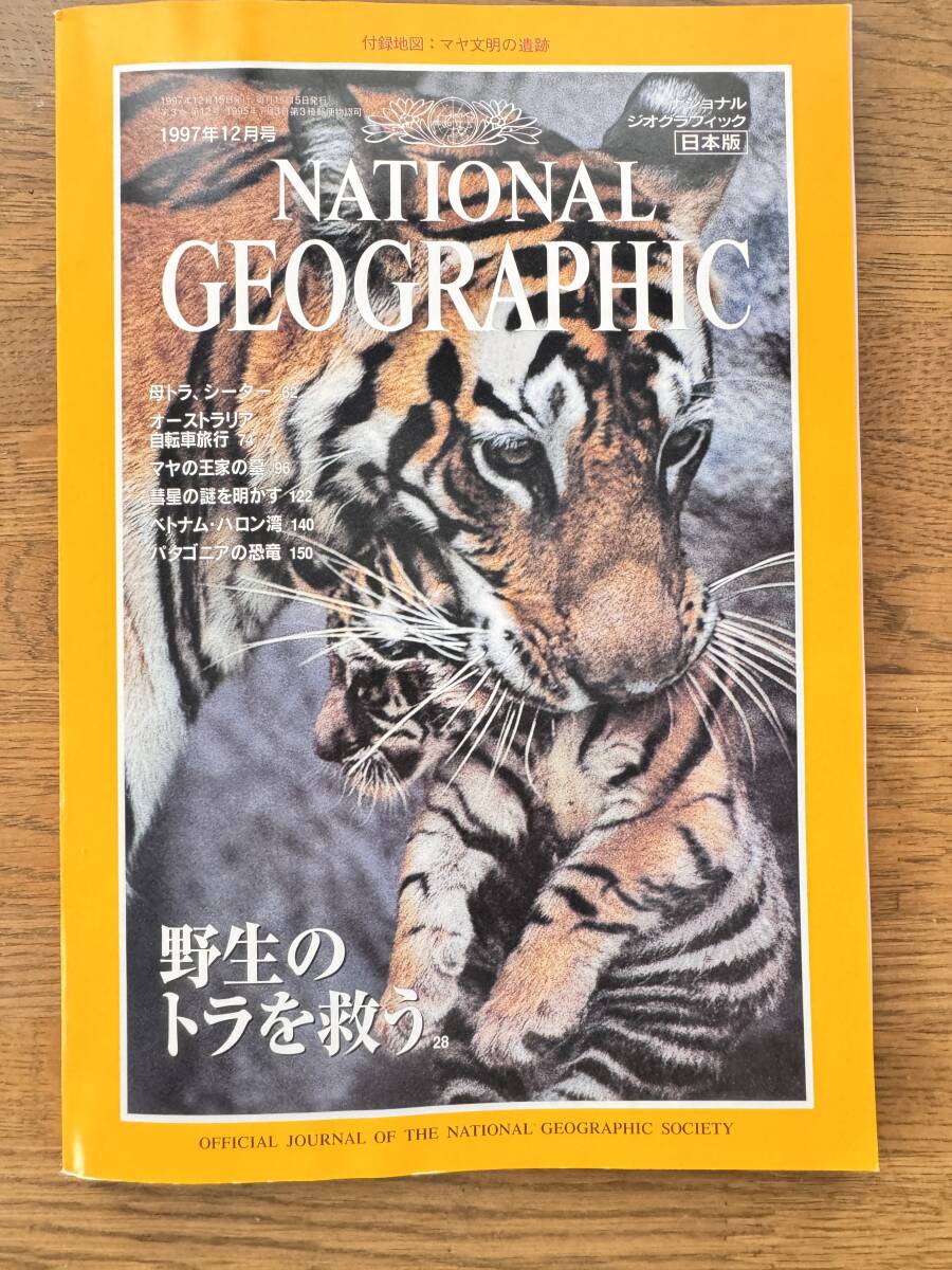 National Geographic/ 日本版 1997年12月号 野生のトラを救う拍卖