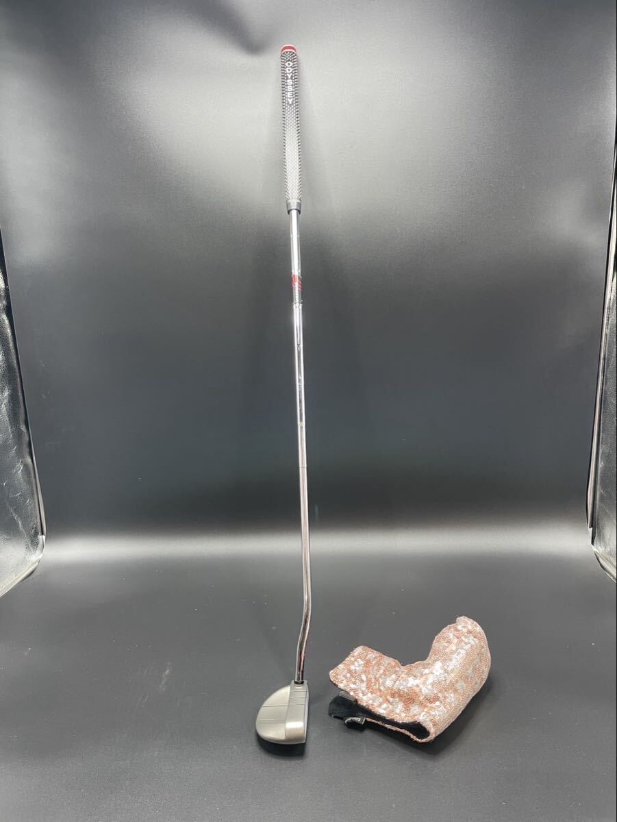 ★中古 オデッセイ ホワイトホットプロ パター WHITE HOT PRO ROSSIE 2.0 レディース カバー付拍卖