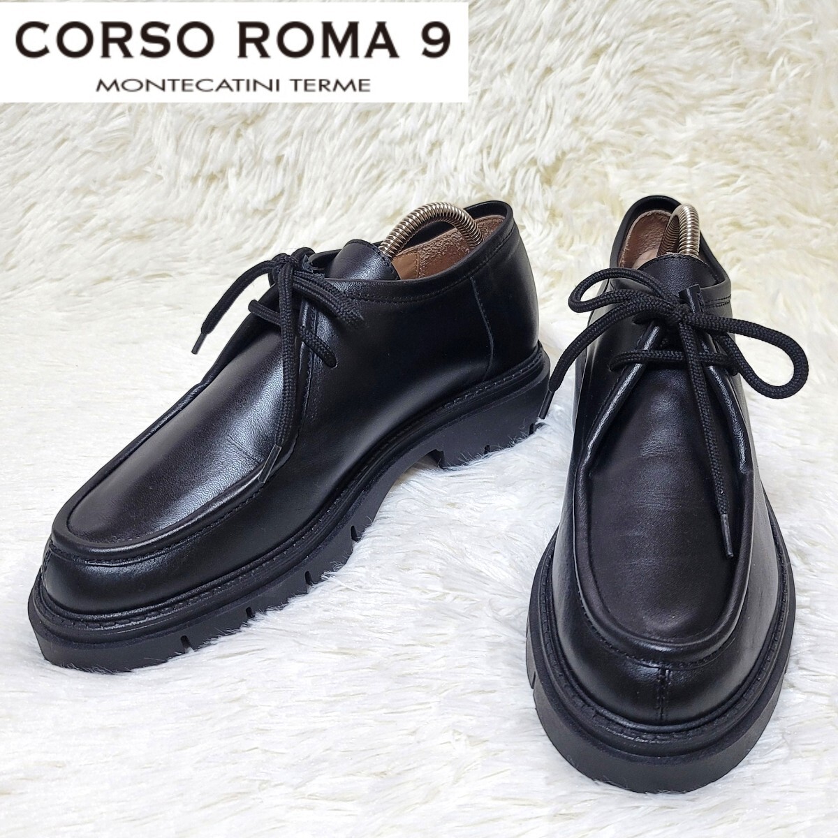 【未使用級】CORSO ROMA 9 コルソローマ チロリアンシューズ拍卖