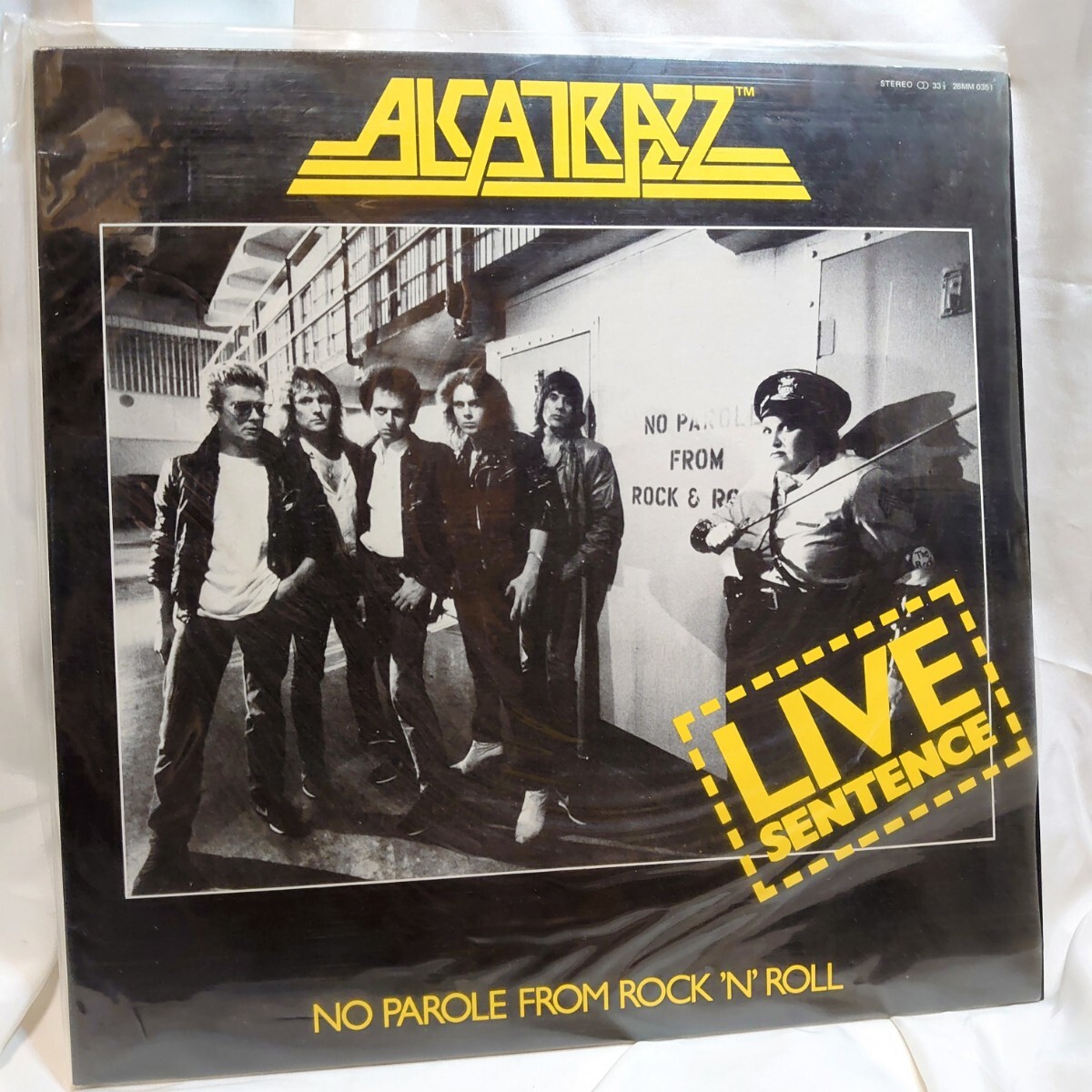 8435【LP盤】 アルカトラス Alcatrazz / Live Sentence - No Parole From Rock 'n' Roll 28MM0351 ヘヴィメタル ロック 12インチ レコード拍卖