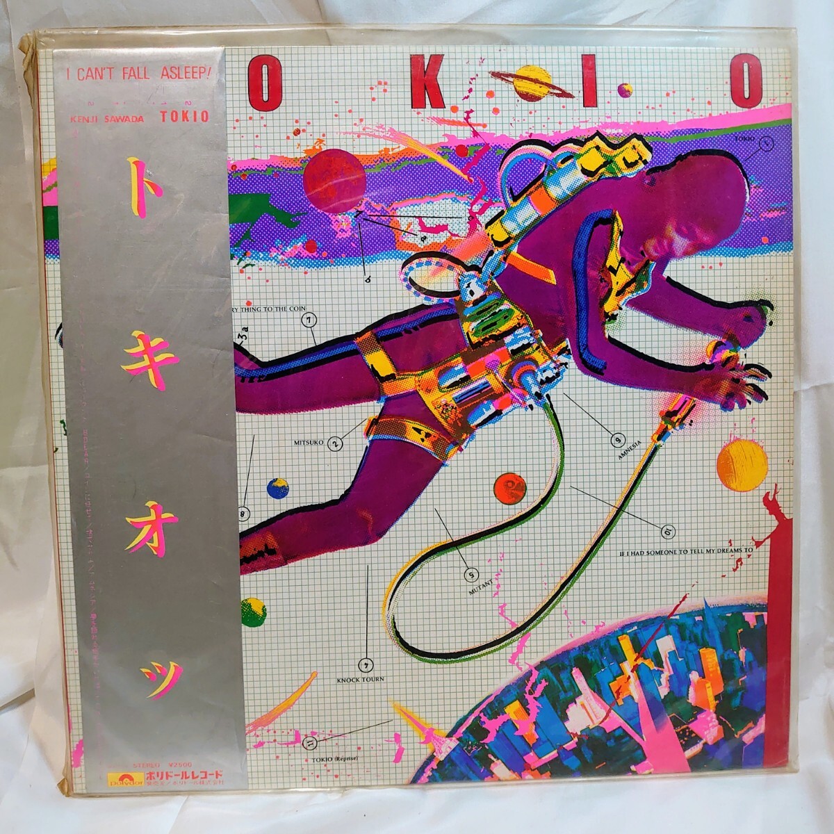 8441【LP盤】 沢田研二 / Tokio トキオッ MR3210 テクノポップ シティポップ ロック 12インチ レコード 帯拍卖