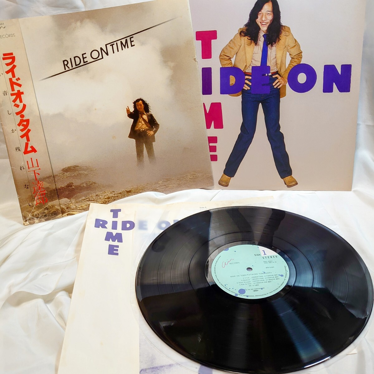 8456【LP盤】 山下達郎 / Ride On Time ライドオン・タイム RAL-8501 吉田美奈子 シティポップ ロック 12インチ レコード アルバム拍卖