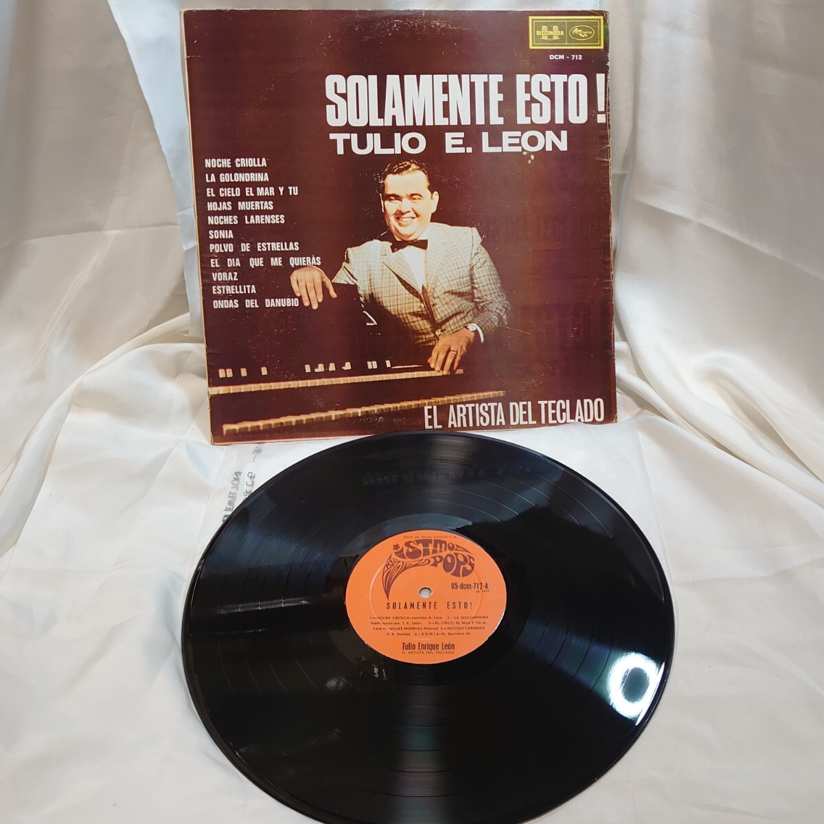 8470【ニカラグア盤/LP】トゥリオ・エンリケ・レオン TULIO E. LEON / SOLAMENTE ESTO! DISCOMODA / DCM-712 クンビア 12インチ レコード拍卖