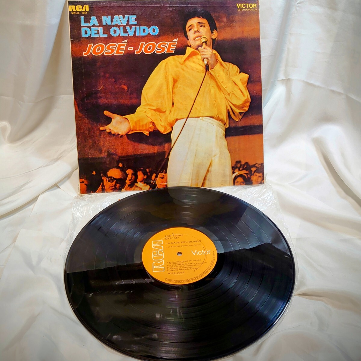 8471【エルサルバドル盤 /LP】 JOSE-JOSE ホセ・ホセ / LA NAVE DEL OLVIDO RCA Victor / MKL/S-1847 洋楽 ラテン 12インチ レコード拍卖