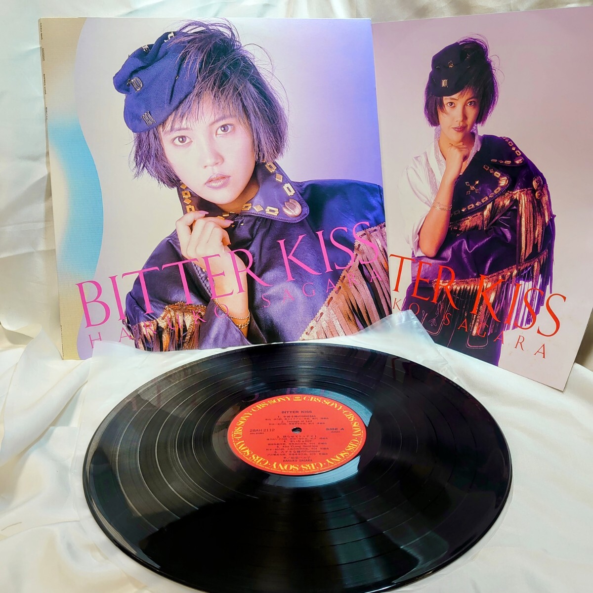 8494【LP盤】 相楽ハル子 / Bitter Kiss ビターキッス 28AH2112 アイドル シティポップ 昭和ポップス 12インチ レコード拍卖
