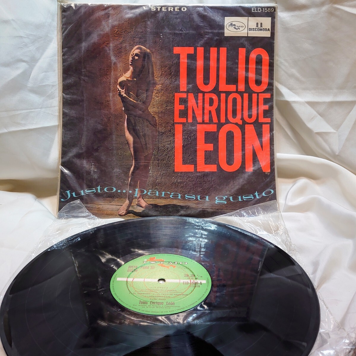 8516【 ニカラグア盤 / LP 】 TULIO ENRIQUE LEON トゥリオエンリケレオン / Justo para su gust ELD-1589 クンビア 12インチ レコード拍卖