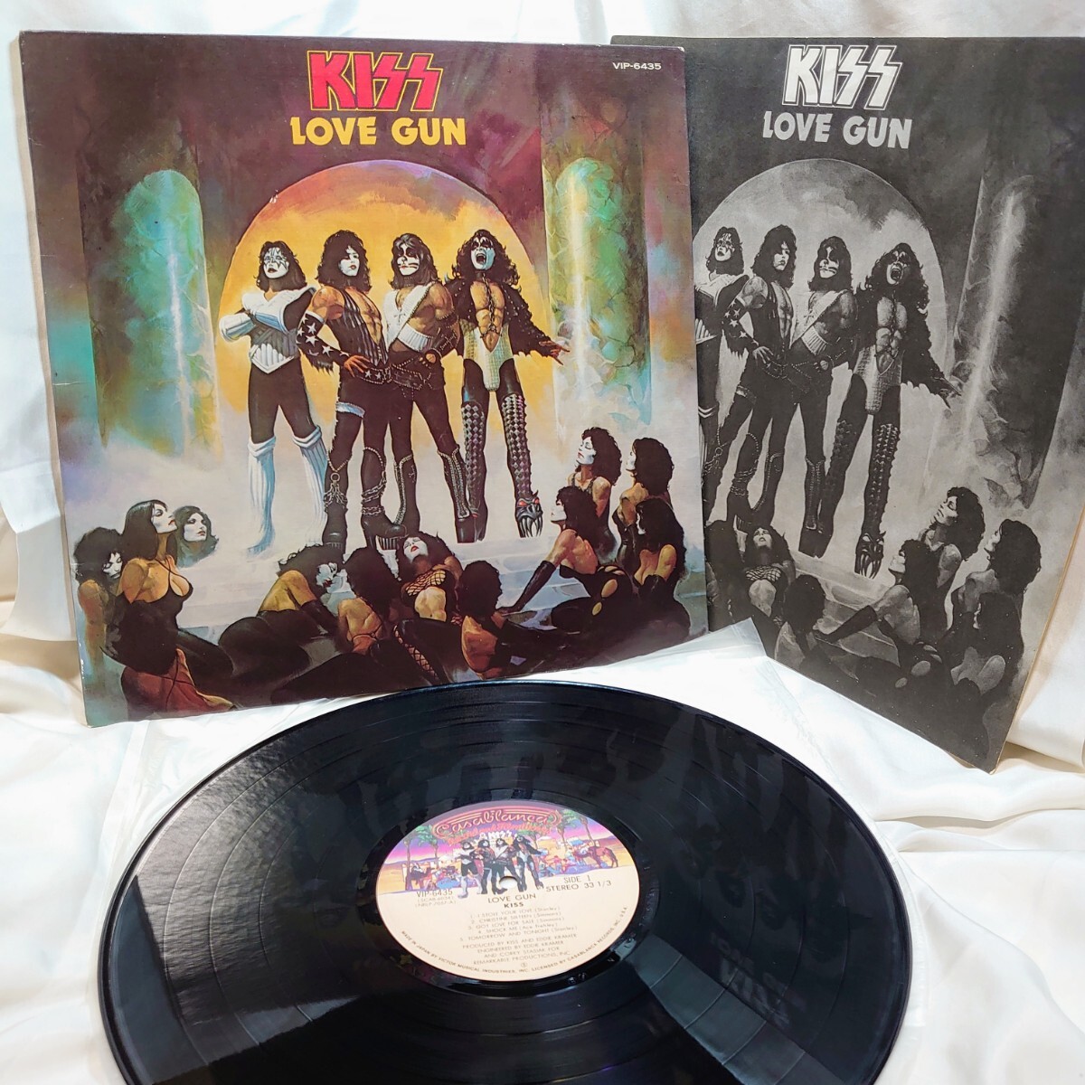 8526【LP盤】 Kiss キッス / Love Gun ラヴガン VIP-6435 洋楽 ハードロック 12インチ レコード拍卖