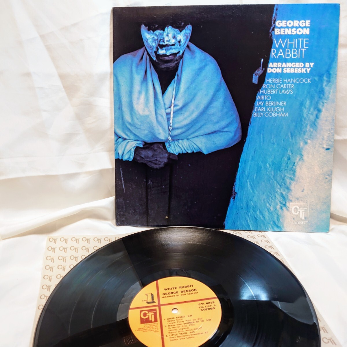 8564【海外盤/LP】 ジョージベンソン George Benson / White Rabbit CTI6015 JAZZ ジャズ 12インチ レコード拍卖