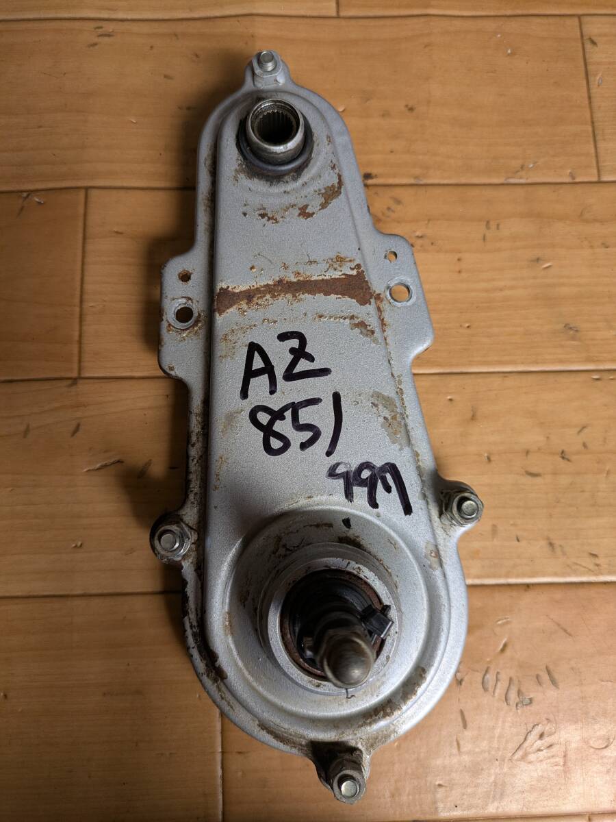 No.997●チェーンケースASSY シルバ●動作確認済●SP851●AZ851●共立●畔草刈機●スパイダーモア●走行チェーンケース●パーツ●部品拍卖