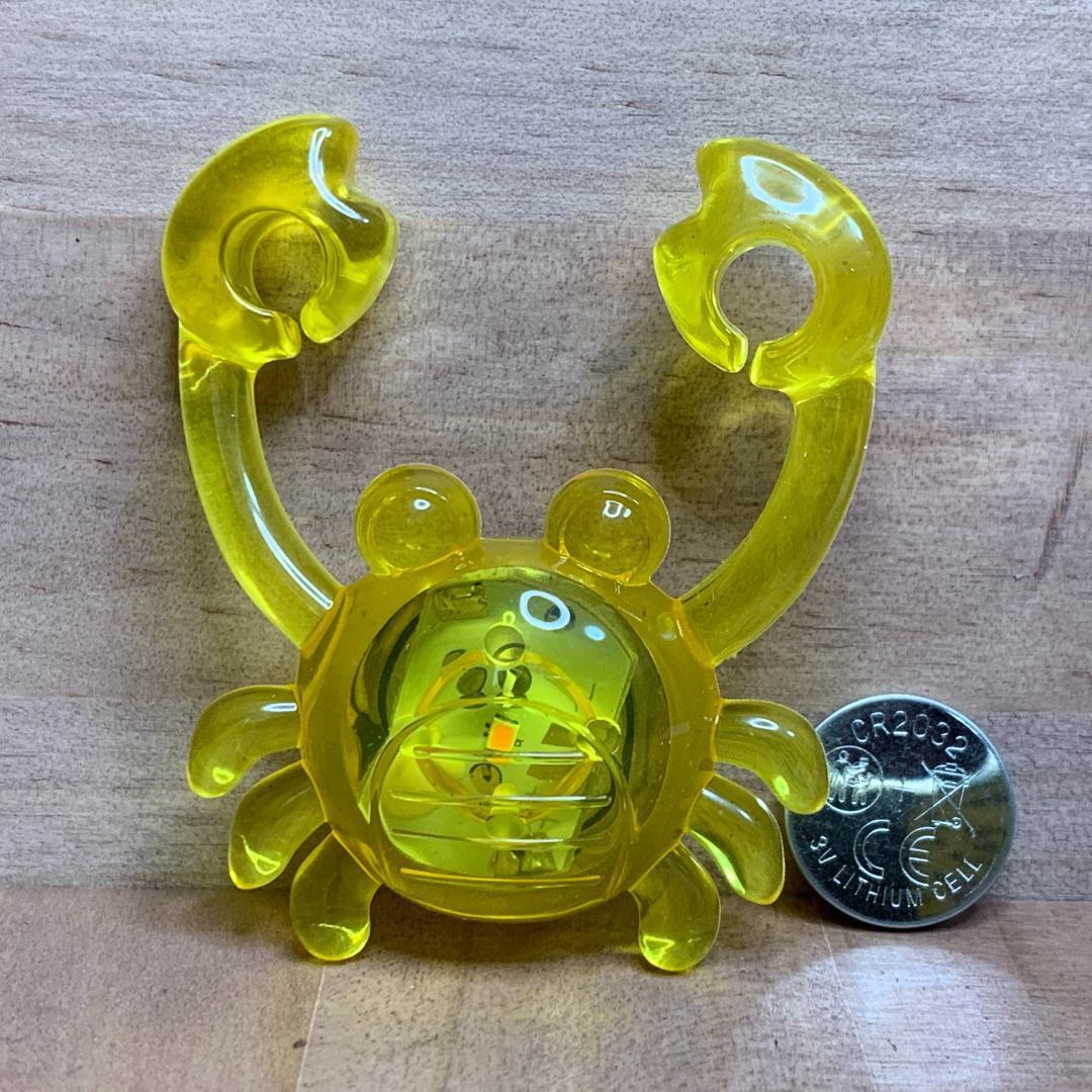 【新品】見た目抜群!カニ型 自転車 テールライト リアライト ボタン電池拍卖