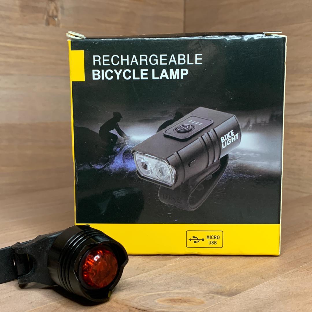 【新品】自転車 前後ライトセット USB充電式 クロスバイク ロードバイク拍卖