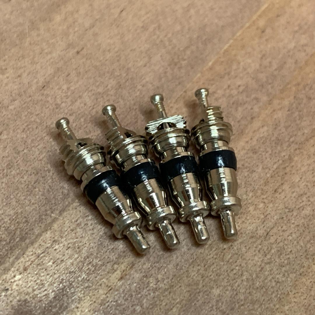 【新品】米式 アメリカ式 バルブコア 4個セット アメリカンバルブ拍卖