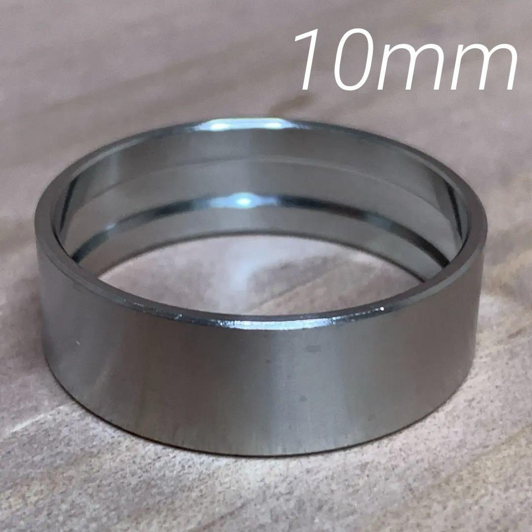 【新品】1-1/8 チタン合金 ヘッドスペーサー ステムスペーサー 10㎜ 1個拍卖