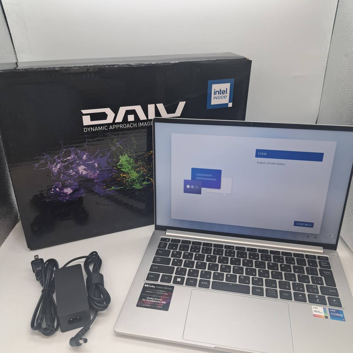 K9367●【起動確認済み!!】 Mouse DAIV Z4 Z4I7I01SRACAW102DECKK Core i7-1360P 2.20GHz 32GB SSD 1TB マウス ノートパソコン PC拍卖