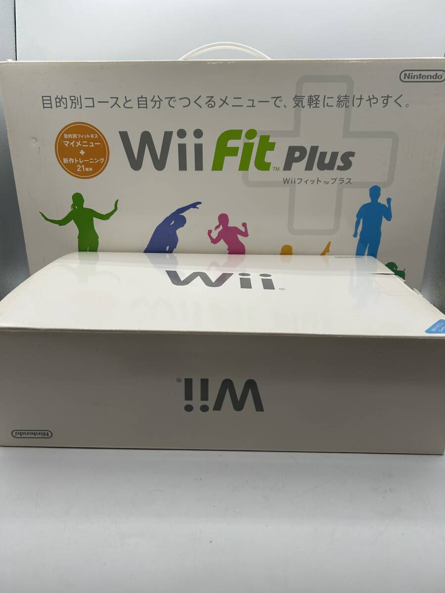 N42510☆ 任天堂 Nintendo Wii本体 RVL-001 バランスWiiボードセット RVL-021 箱付き 説明書付き 周辺機器 コントローラー拍卖