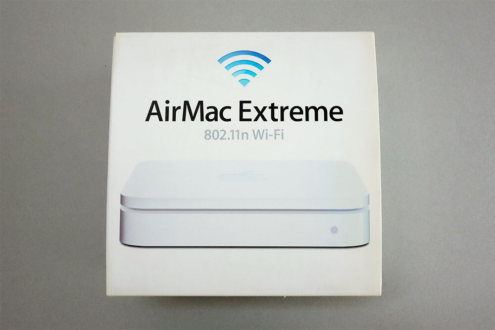 Apple AirMac Extreme Base Station ベースステーション MD031J/A A1408 802.11n Wi-Fi 送料込み拍卖