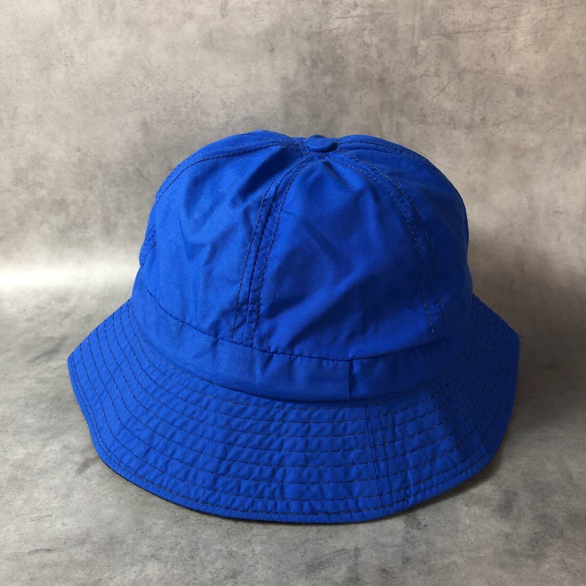 GQ3262◇Columbia : 80's USA製 ULTREX ハット◇M◇ブルー系 ヴィンテージ コロンビア 紺タグ拍卖