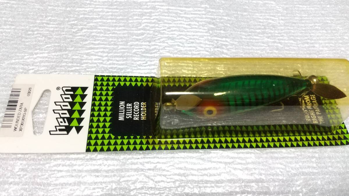 ベビー ウンデッドスプーク XRG-SP ウンデッド ベビーザラ WOUNDED BABY ZARA SPOOK へドン heddon エビスコ 未使用品 ウンデッドザラ拍卖