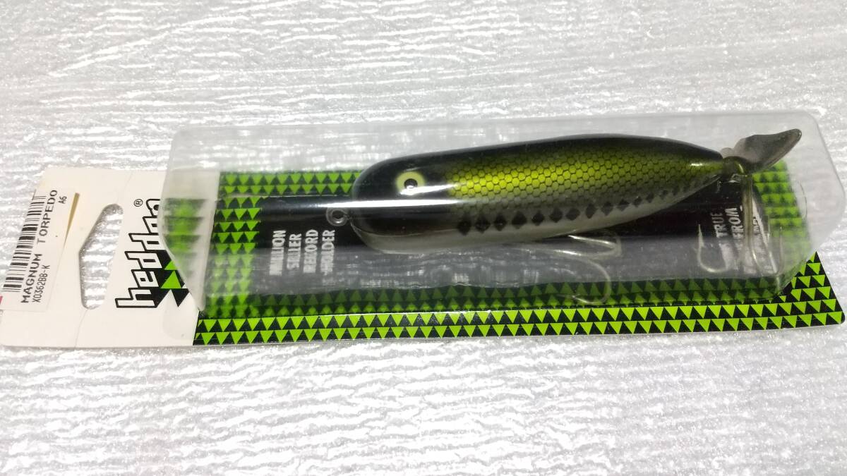 マグナムトーピード 横割れ BB バス ダイリツ MAGNUM TORPEDO へドン heddon トップ TOP スミス エビスコ EBISCO 新品購入未使用品拍卖