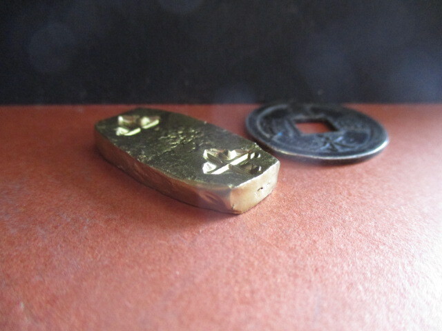 天草四郎の島原軍用金 量目約13.6g 刻印「十字架」「十字籠目」 隠れキリシタン マリア観音拍卖