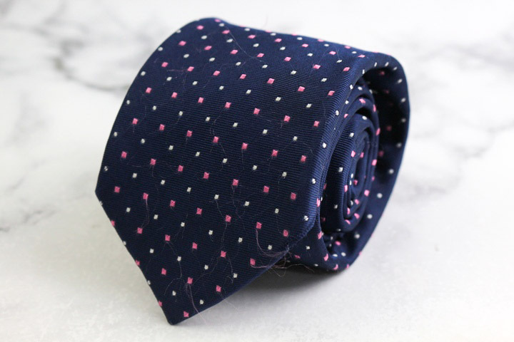 メーカーズシャツ鎌倉 ブランド ネクタイ ドット柄 シルク 日本製 PO メンズ ネイビー MAKER'S SHIRT KAMAKURA 鎌倉シャツ拍卖