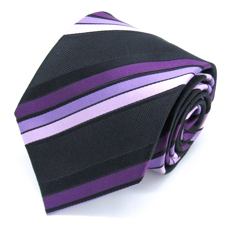 ザショップティーケーミクスパイス ブランド ネクタイ ストライプ柄 シルク PO メンズ ブラック THE SHOP TK MIXPICE拍卖