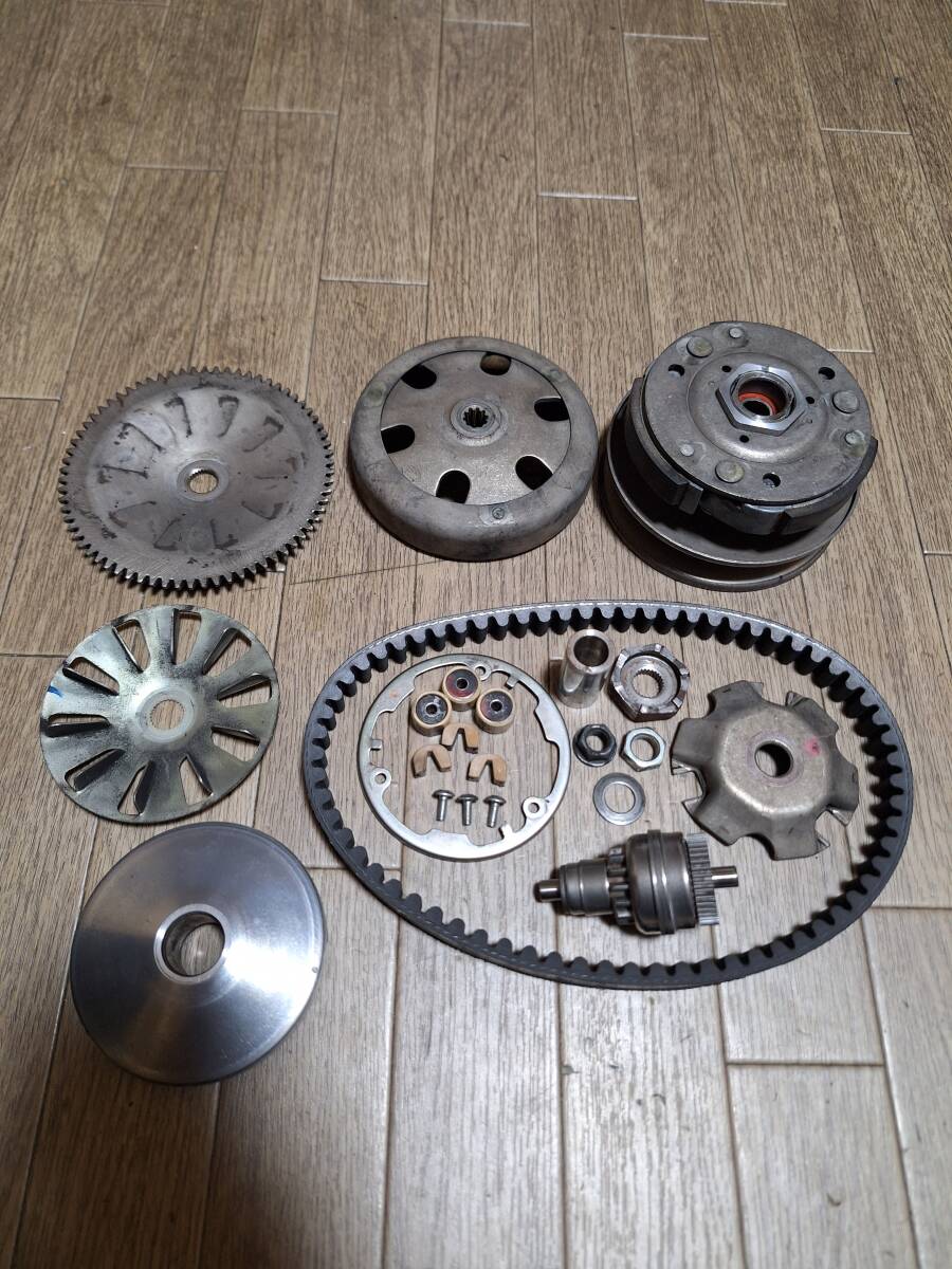 アドレスV50 ベルト プーリー ドライブフェイス クラッチ トルクカム駆動系セット CA44A拍卖