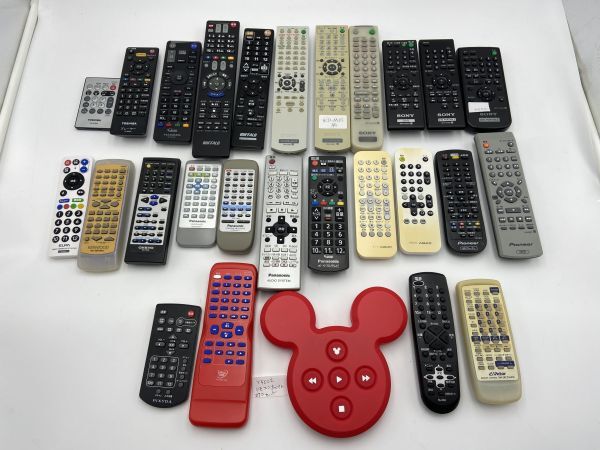 送料無料!SONY・Panasonicなどリモコンたくさん!ジャンク動作未確認、現状品、27個まとめ売りセット!Y5022拍卖