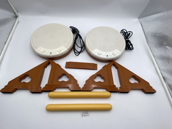 送料無料!PS4太鼓の達人専用コントローラー(HORI)ジャンク故障品、2台まとめ売りセット!部品取り・修理用の出品です。Y5060拍卖