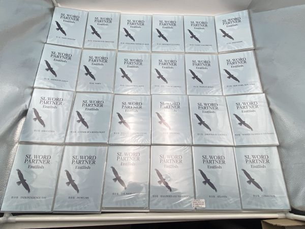 送料無料!Speed learning(スピードラーニング)SL WARD PARTNER 24巻セット!1巻のみ開封、他未開封の美品です!Y5053拍卖