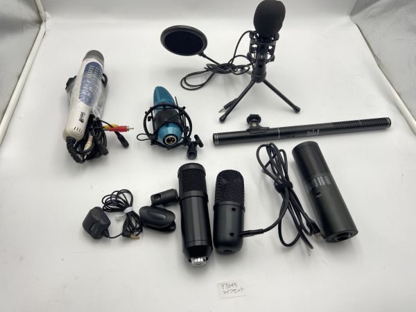 送料無料!SONY ECM-717、NEEWER MW-81他、動作未確認のためジャンク故障品マイクまとめ売りセット!部品取り修理用の出品です。Y5045家在拍卖