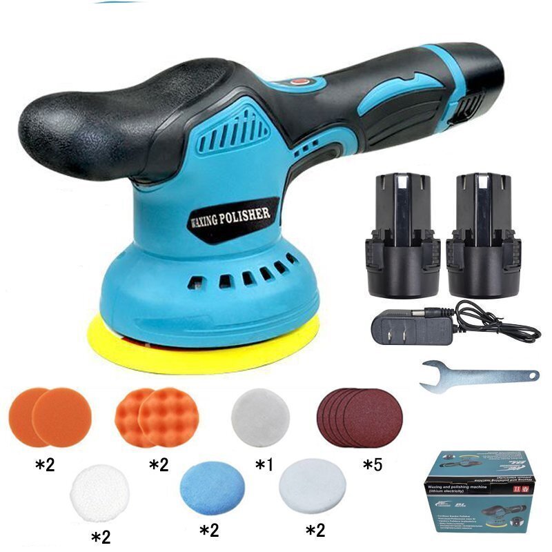 電動ポリッシャー 12V コードレス 8段階変速調整 ポリッシャー 電ポリポリッシャー 充電式ポリッシャー 1219拍卖