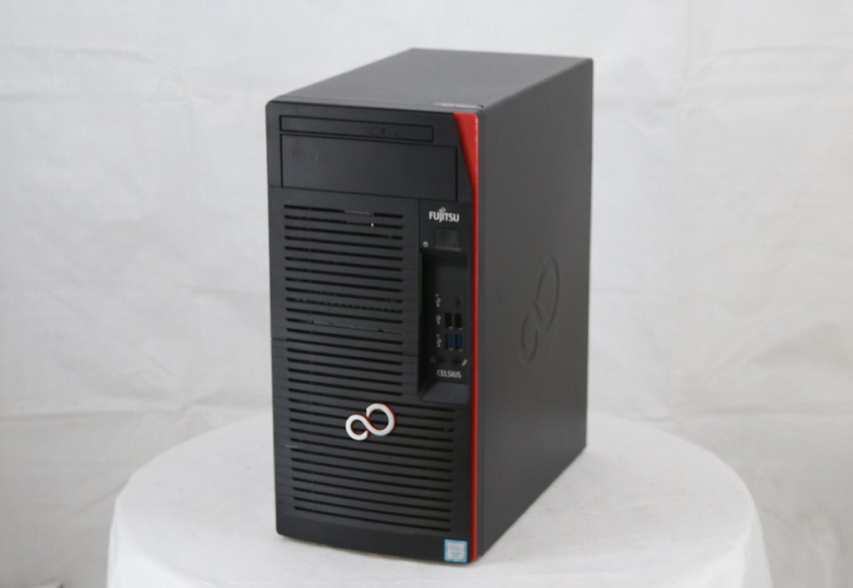 FUJITSU CELW09005 CELSIUS W580 Xeon E-2144G 3.60GHz 8GB■現状品拍卖