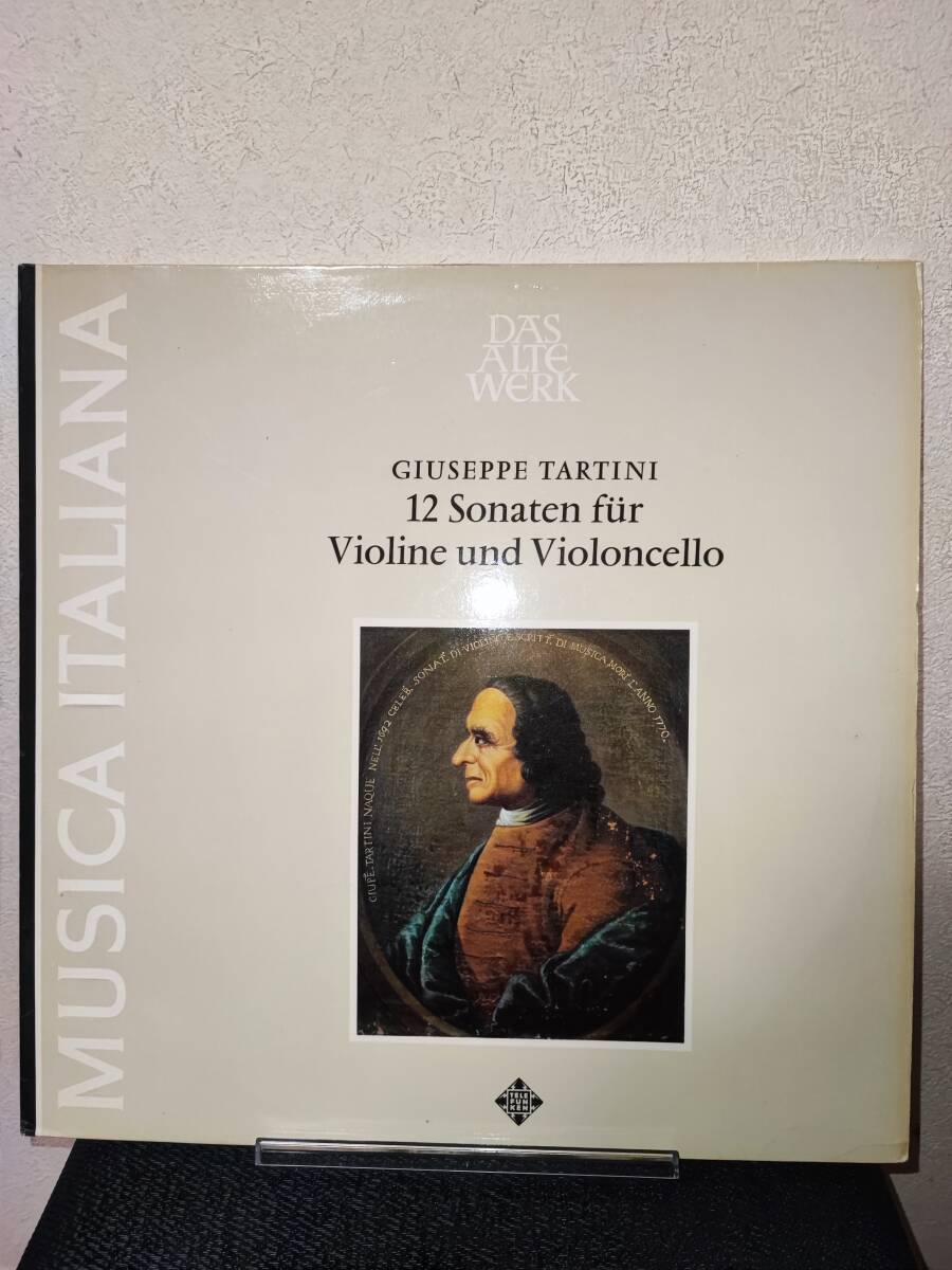 極美盤 タルティ-ニ ヴァイオリンとチェロのための12のソナタ Giuseppe Tartini / 12 Sonaten fur Vi & Cello sawt9592 2LP 拍卖