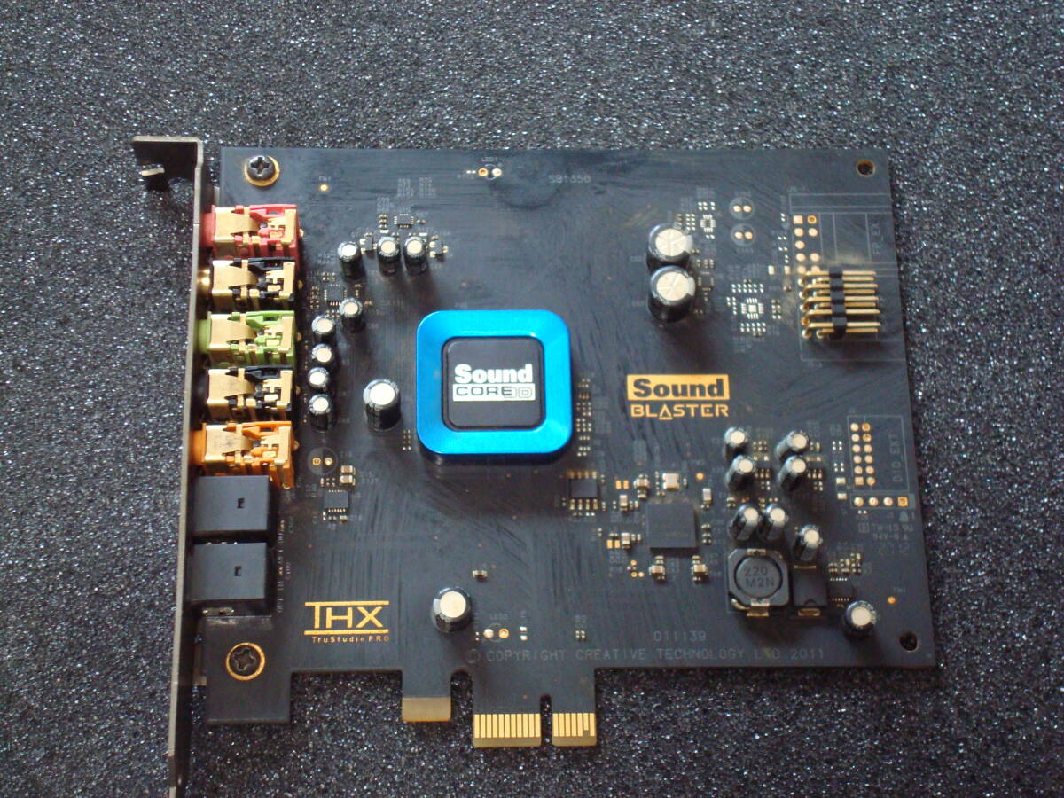 Sound Blaster PCI-Ex1 SB1350 完動品 送料無料拍卖