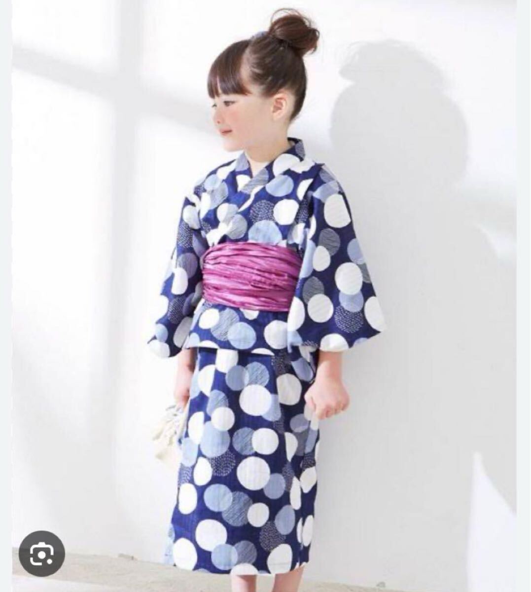 アプレレクール セパレート 浴衣 女の子 110センチ 美品拍卖