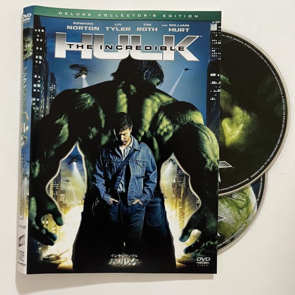 B35435 中古DVD(セル版)◆インクレディブル・ハルク デラックス・コレクターズ・エディション (2枚組) ケースなし拍卖
