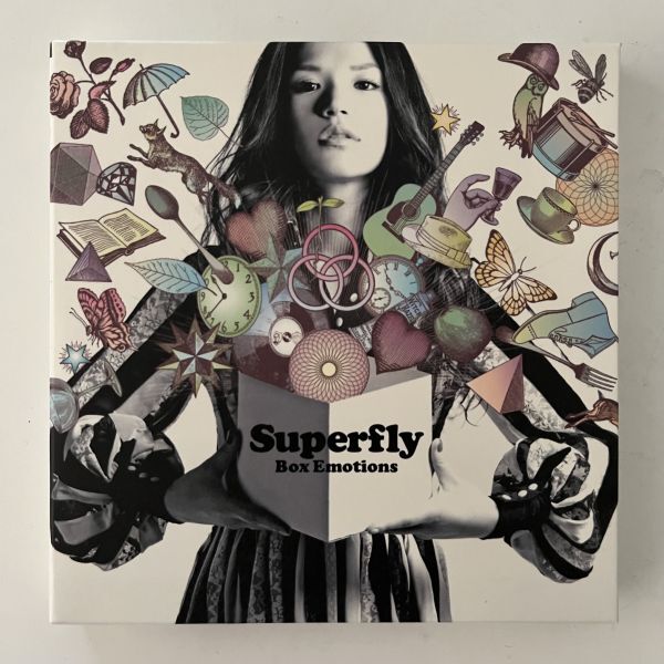B35490 CD(中古) スリーブケース仕様 Box Emotions Superfly 初回盤CD+DVD 美品拍卖