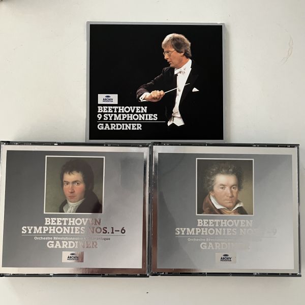 B35492 中古CD Beethoven: The 9 Symphonies Gilles Cachemaille (Baritone), Ludwig van Beethoven (作曲), John Eliot Gardiner (指揮)拍卖